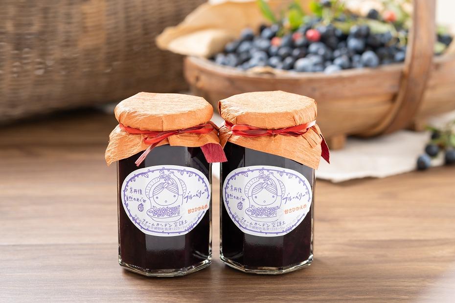 たっぷりサイズブルーベリージャム（甘さ控えめ）330g×２　FG00008
