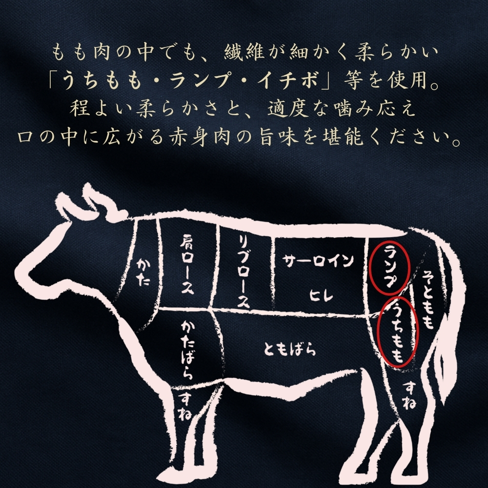 都府産黒毛和牛【京の肉】モモブロック 1kg　包装なし