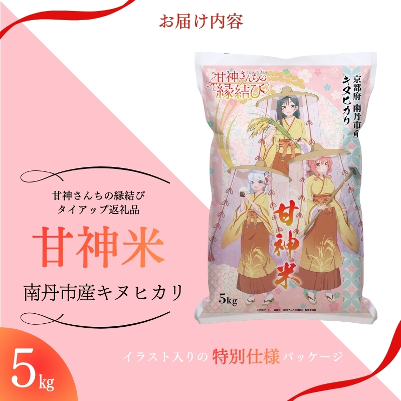 甘神米 5kg ノベルティ付き