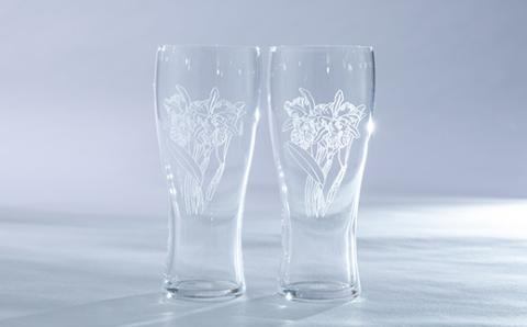 蘭文バビーグラス　ペア【配送不可地域：離島・沖縄県】