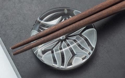 麻の葉文　箸置き5個セット【配送不可地域：離島・沖縄県】