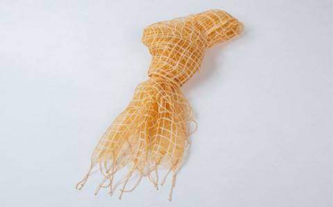 シルクストール(茜・槐染め)【配送不可地域：離島・沖縄県】