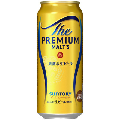 サントリー　ザ・プレミアム・モルツ500ml 1ケース(24本)【京都 天然水のビール工場産】【配送不可地域：離島・沖縄県】