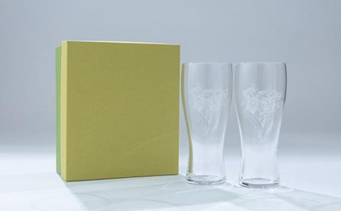 蘭文バビーグラス　ペア【配送不可地域：離島・沖縄県】