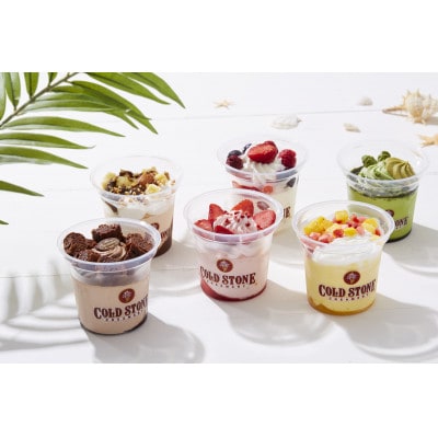 【のし付き】コールド・ストーン・クリーマリーのプレミアムアイスクリーム6個セット(OK-2)【配送不可地域：離島】