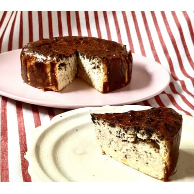 バスク風チーズケーキ(クッキー＆クリーム)【配送不可地域：離島】