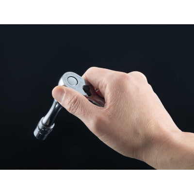 KTC ネプロス 9.5sq.ショートラチェットハンドル [NBR390AS]