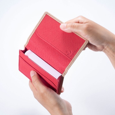 KTCヴィーガンレザー名刺ケース [YG-298]