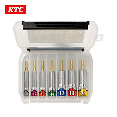 KTC インパクトドライバ用ソケットビットセット 難攻不落(7コ組) [TBZP637]
