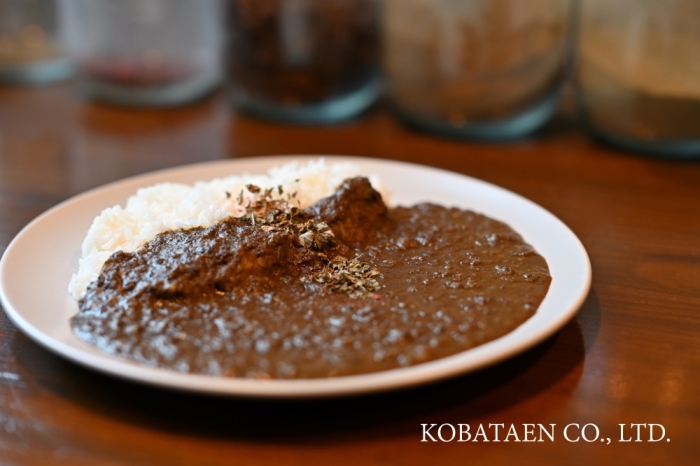 京の老舗 古畑園 ほうじ茶キーマカレー