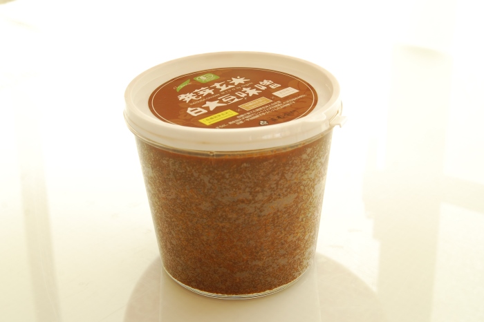 【定期便・隔月3回】有機 発芽玄米白大豆味噌 800g×隔月3回 京都・喜右衛門〈 定期便 みそ 味噌 有機JAS認証 オーガニック 生みそ 発芽玄米 天然醸造 発酵食品 調味料 〉