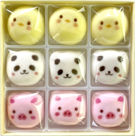 〈京の老舗和〉かわいい「和スイーツ」セット（ねこもに