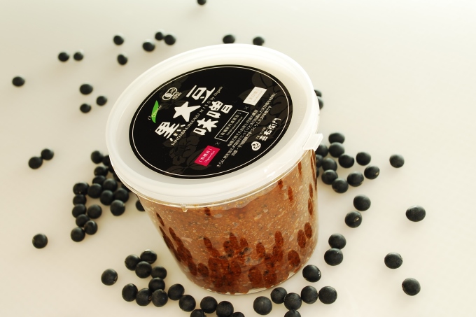 京都・喜右衛門 有機 黒大豆味噌(1kg×2）〈みそ 味噌 無添加 有機 オーガニック 黒大豆 麹 天然醸造 発酵食品 調味料〉