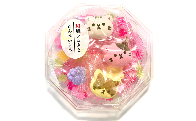 〈京の老舗和〉かわいい「和スイーツ」セット（ねこもに