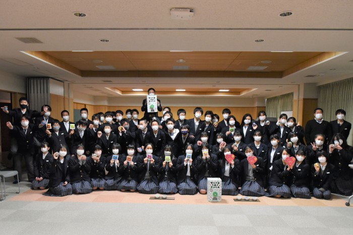 茶ッピー茶歌舞伎（ちゃかぶき）ガチャBOX＆ハートティーバッグ2箱＜維孝館中学校とコラボ開発＞