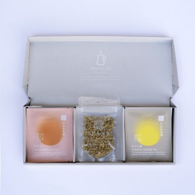 宇治和束園ドリップバッグギフトセット3面(和紅茶＆ほうじ茶)