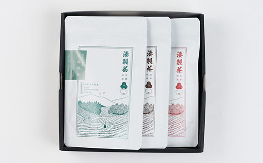 湊製茶の3種飲み比べティーバッグセット(栽培期間中農薬不使用)