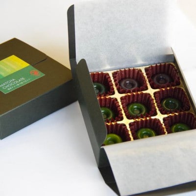 和束産自家栽培茶の濃厚抹茶チョコ食べ比べセット【配送不可地域：離島】