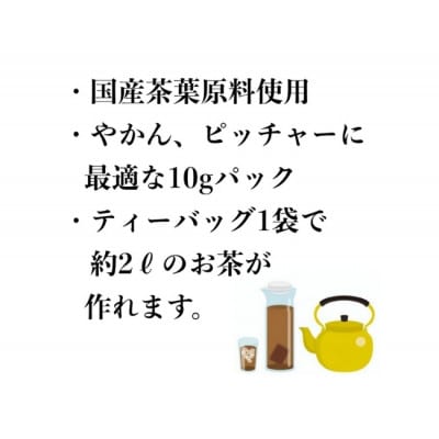 業務用ティーバッグ (国産玄米茶)