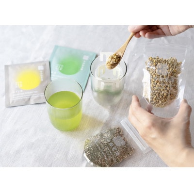 宇治和束園ドリップバッグセット(もち米玄米、カモミール付)