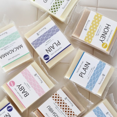 お肌に優しい手作り石けん3個セット