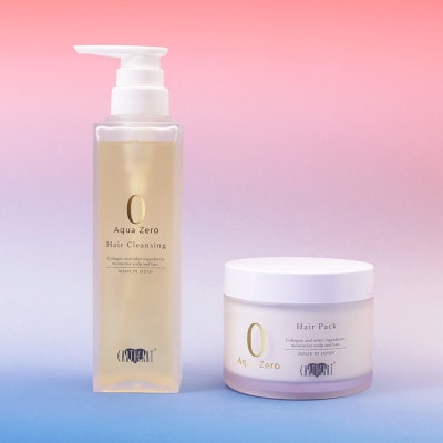 アースハート アクアゼロ ヘアクレンジング＆ヘアパックセット