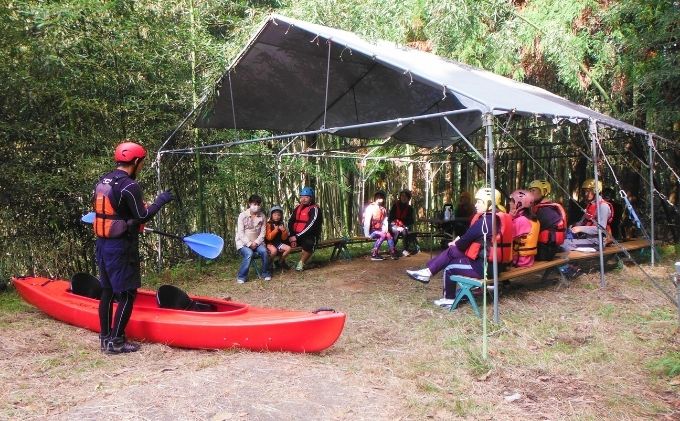 【体験期間毎年4月下旬から10月下旬まで】初心者歓迎！カヌー・カヤック木津川体験ツアーチケット（1名様用）