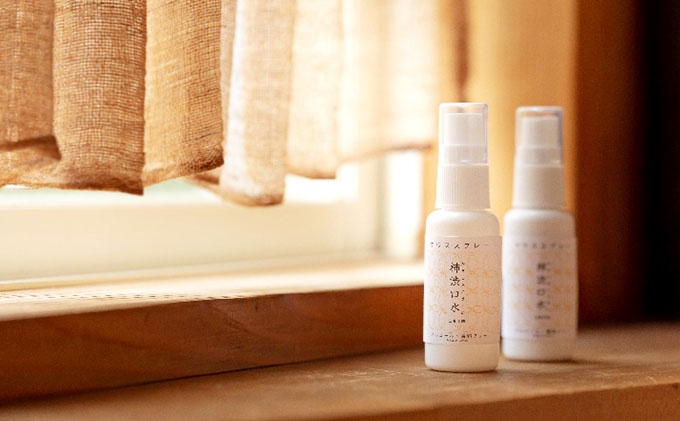 【瞬間消臭・抗ウイルス効果】歯科医師が推薦する京都の柿渋屋が作った『柿渋口水』（マウススプレー）