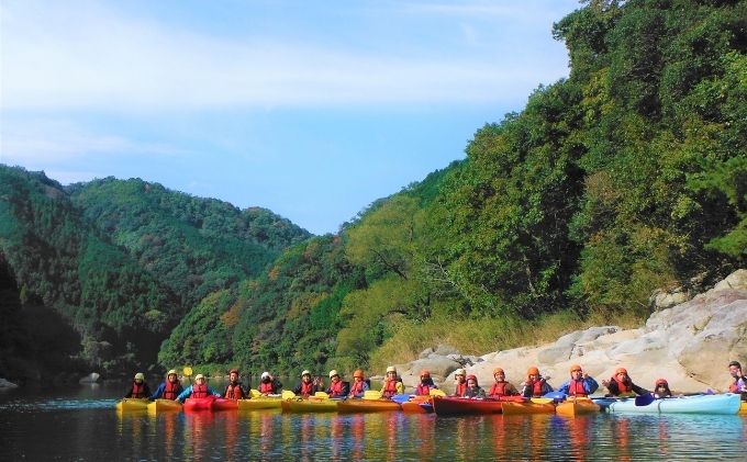 【体験期間毎年4月下旬から10月下旬まで】初心者歓迎！カヌー・カヤック木津川体験ツアーチケット（1名様用）