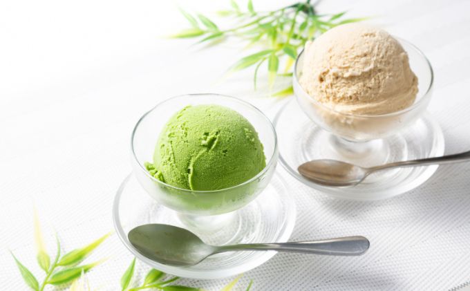 【宇治抹茶スイーツ】抹茶の味がしっかりと味わえる　むらちゃアイス抹茶3個ほうじ茶3個セット