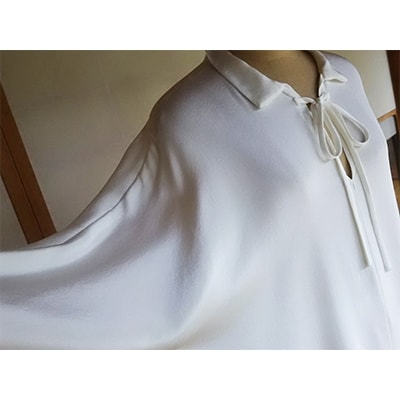 ウォッシャブルシルクのパジャマ