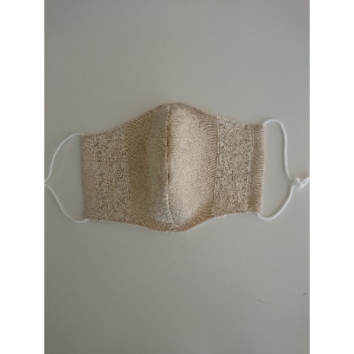 丹後ちりめん　シルクマスク　シルクレース新柄