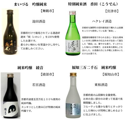 海の京都 12蔵元 厳選の小瓶飲み比べセット