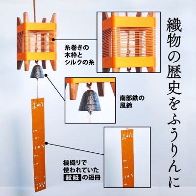 丹後の風音 糸巻きふうりん (サビグリーン) 和を感じながら夏を彩る風鈴