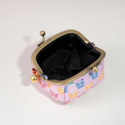 2.5寸ボストンがま口　パンダ柄