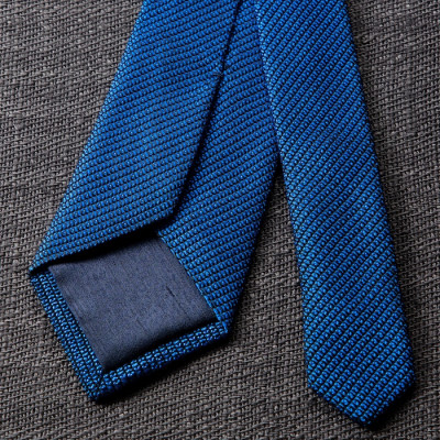【手織りネクタイ】丹後ブルー フレスコタイ kuskafabric  京都・丹後のシルク織物