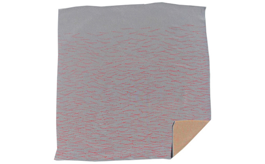 友禅風呂敷 松葉 (ブルーグレー/朱の松葉)1枚