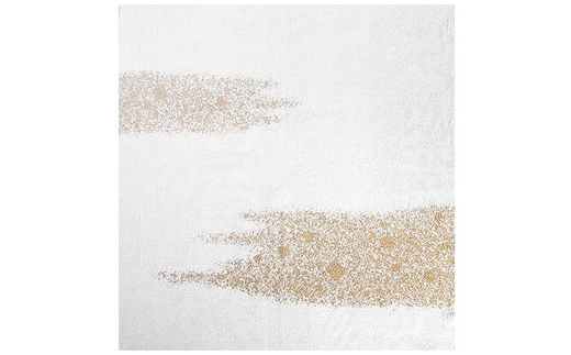 友禅風呂敷 雲霞(白地に金色)1枚