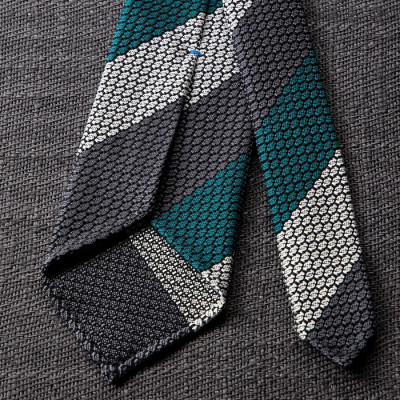 【手織りネクタイ】エグゼクティブガルザタイNo.3 kuskafabric 京都・丹後のシルク織物