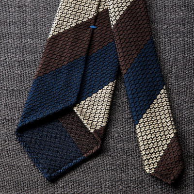 【手織りネクタイ】エグゼクティブガルザタイNo.4 kuskafabric 京都・丹後のシルク織物