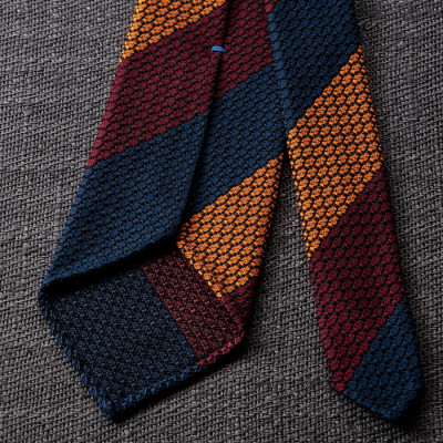 【手織りネクタイ】エグゼクティブガルザタイNo.5 kuskafabric 京都・丹後のシルク織物