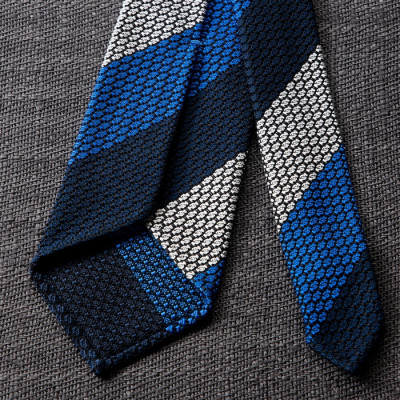 【手織りネクタイ】エグゼクティブガルザタイNo.10 kuskafabric 京都・丹後のシルク織物