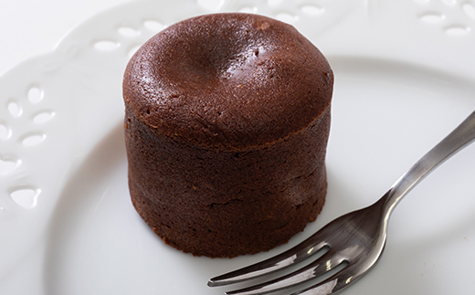 クッチーニのフォンダンショコラ　カカオ香る濃厚なチョコレートが特徴の手作りショコラ　6個入り【配送不可地域：離島】