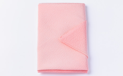 正絹ちりめん友禅ふくさ ぼかし 桃染(ピンク色)