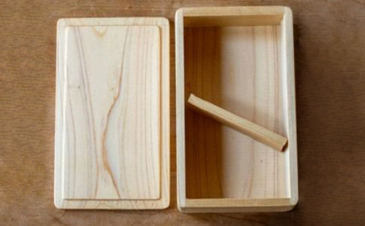 森の美しさを守る 与謝野ヒノキのお弁当箱　