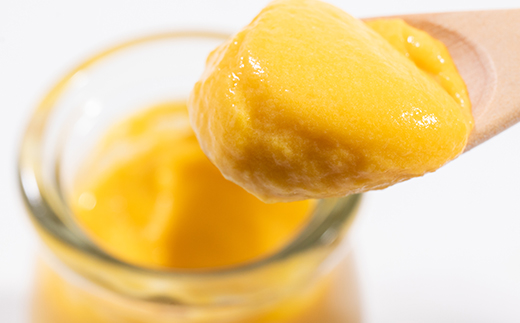 栽培期間中、農薬を使わず自家栽培した「コリンキーかぼちゃ」使用の手作りプリン　3個【配送不可地域：離島】