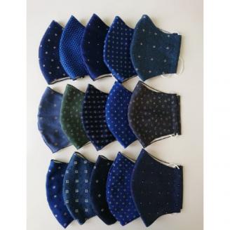 シルクマスク　丹後シルク織 柄(ジャカード):1枚