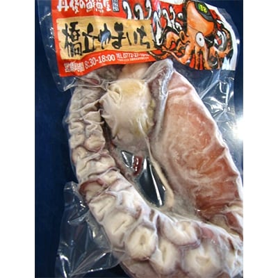 京都府産　タコ足　1本(冷凍:鮮度抜群真空パック)【共通返礼品】【配送不可地域：離島】