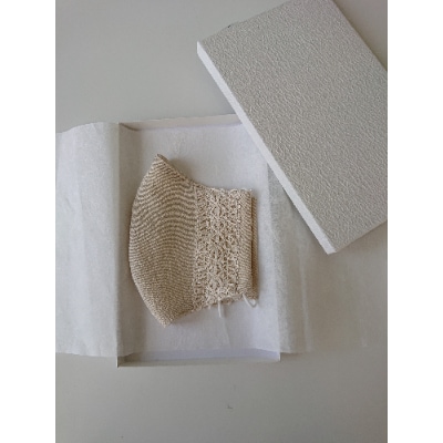 丹後ちりめん　シルクマスク(シルクレース)