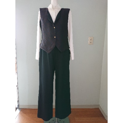 シルクパンツ　黒　丹後シルク